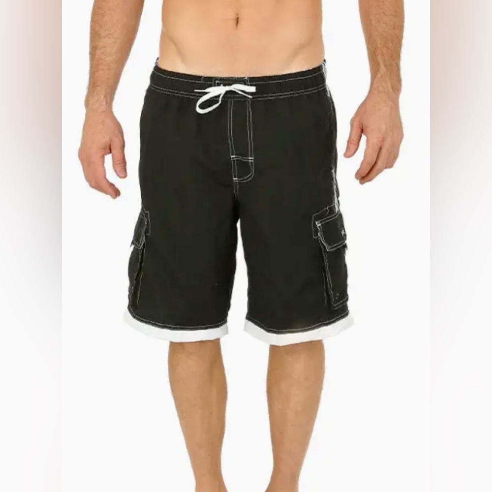 Men’s Cargo Swim Trunks Shorts